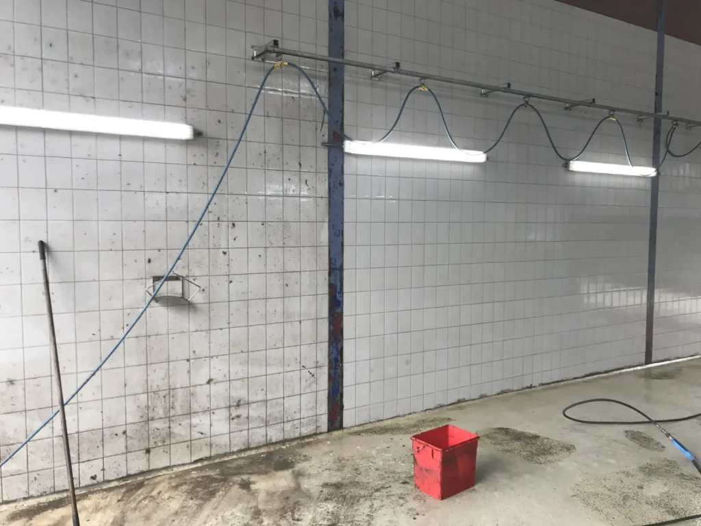 wasboxen reinigen met stoom De Ridder Cleaners