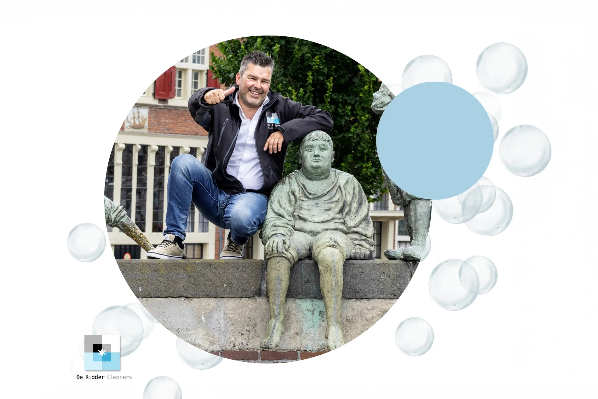 Dennis Jansen staat als operationeel manager aan het roer bij De Ridder Cleaners