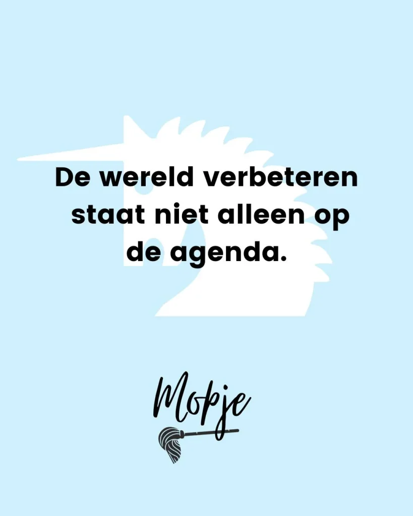 Wereld verbeteren begint met kleine dagelijkse keuzes