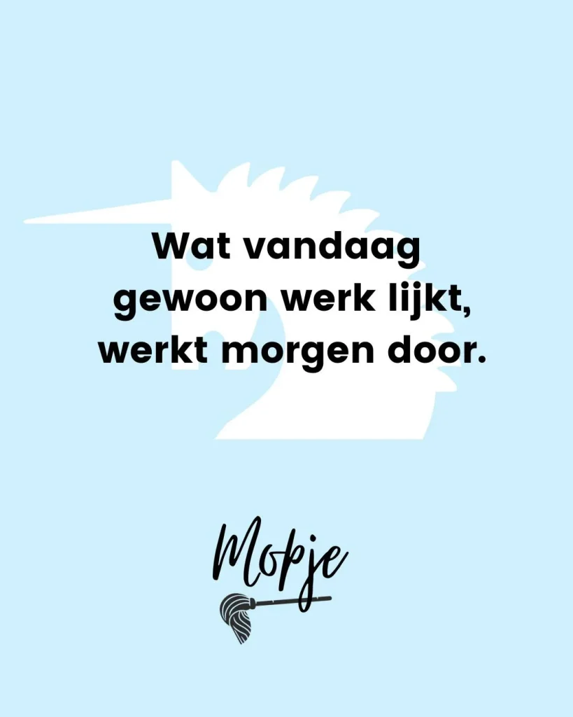Verschil maken begint bij zichtbaar resultaat